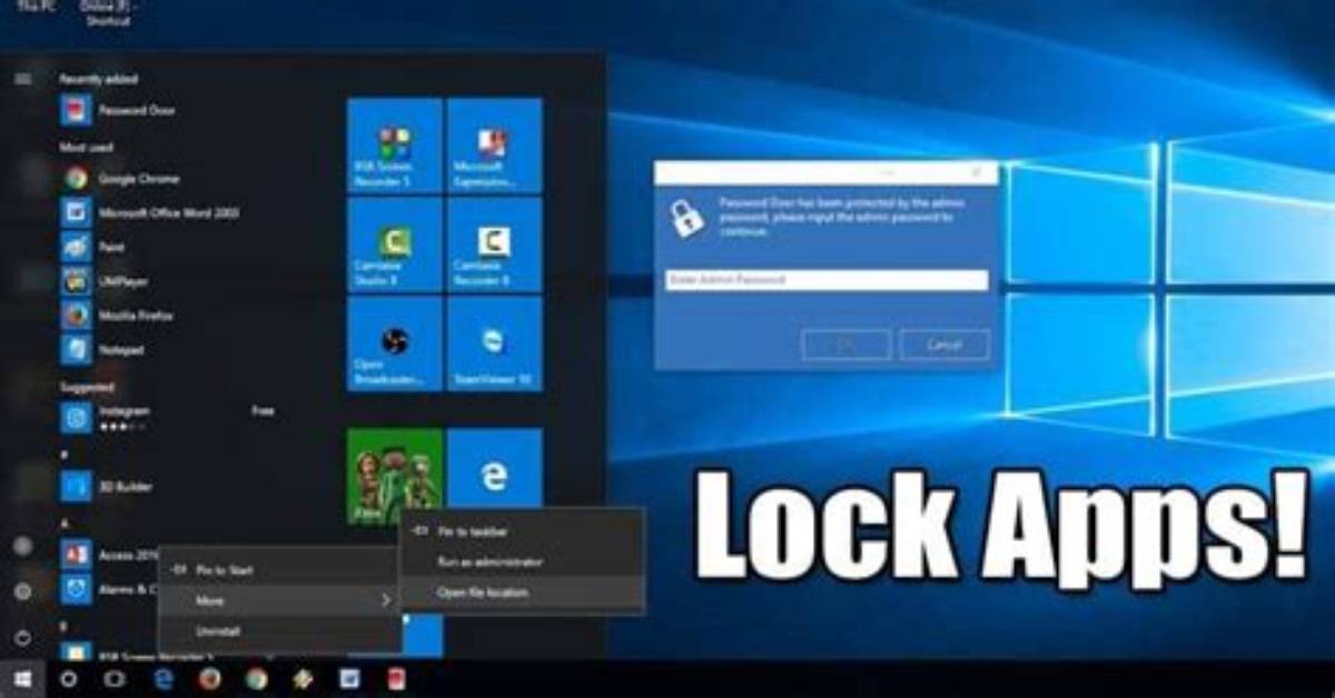 How Do You Lock Certain Apps on Android?