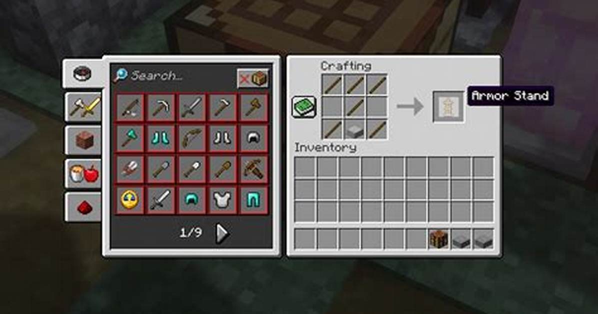 How Do You Make a Armor Stand in Minecraft