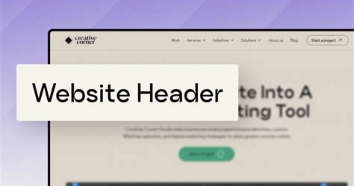 How Do You Make a Blog Header