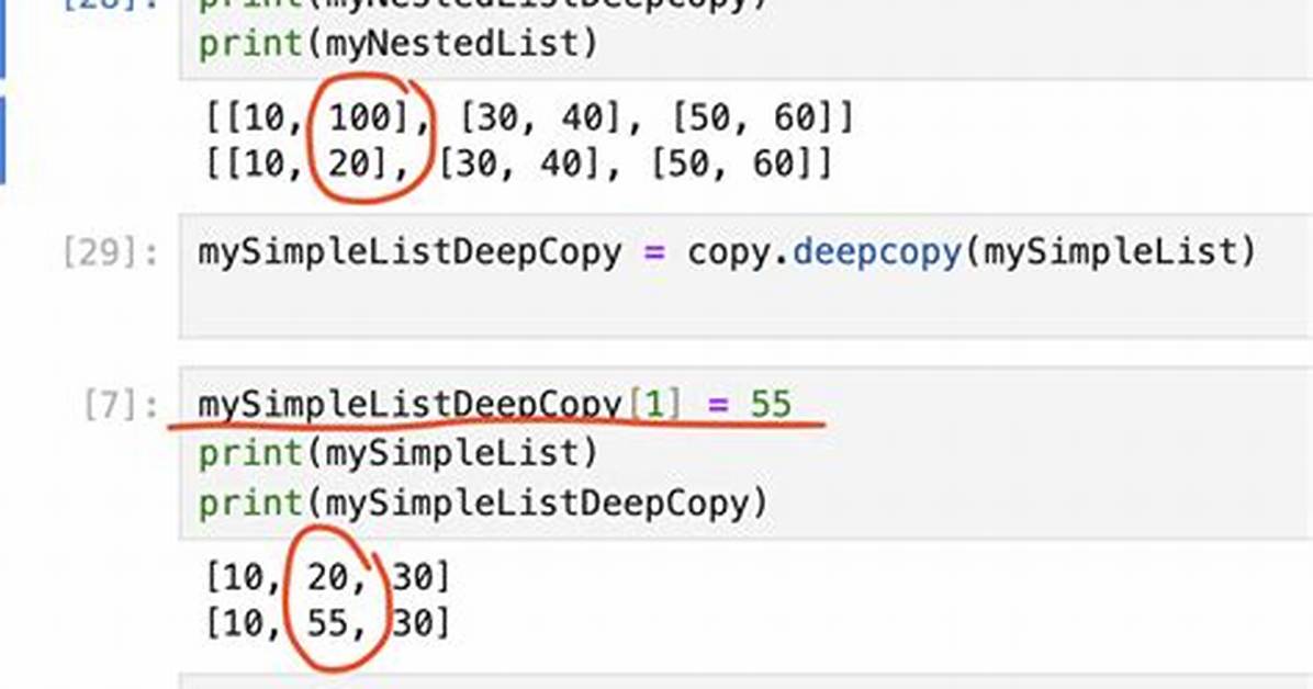 How Do You Make a Deep Copy of an Array