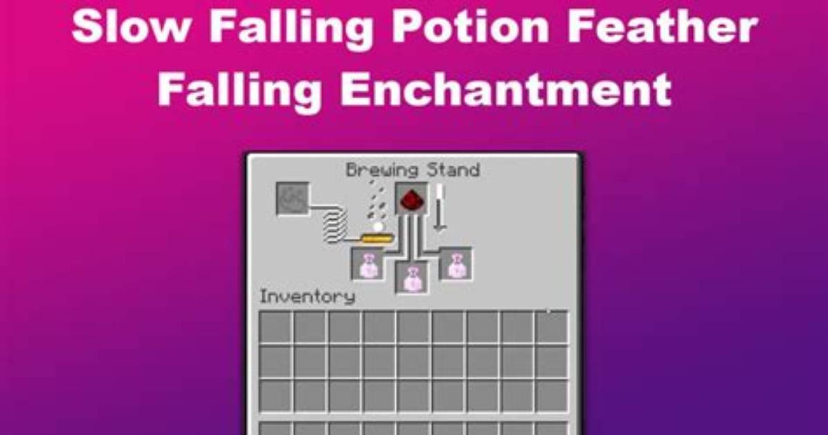 How Do You Make a Feather Falling Potion in Minecraft