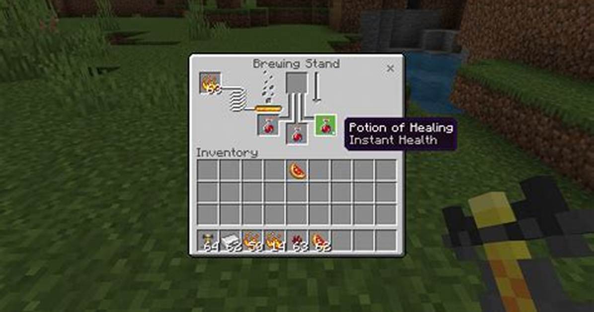 How Do You Make a Healing Potion in Minecraft