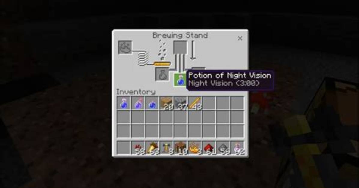 How Do You Make a Night Vision Potion in Minecraft