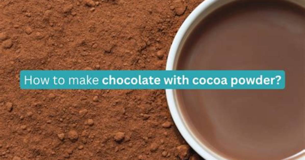 How Do You Make Cocoa Powder?