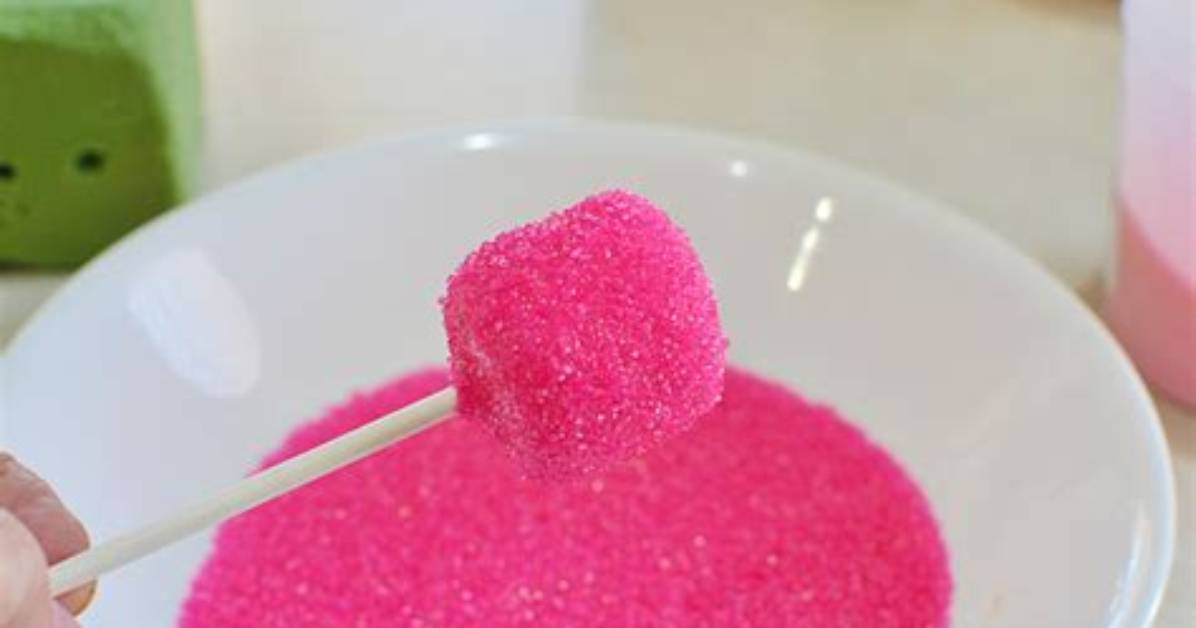 How Do You Make Colored Marshmallow Pops?
