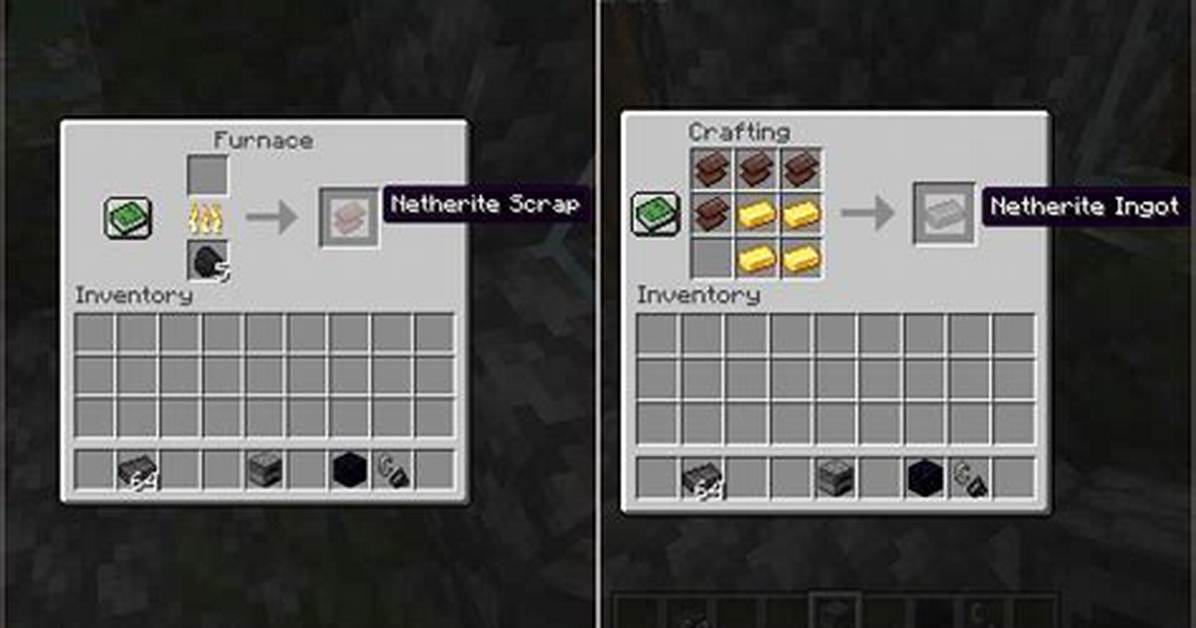 How Do You Make Netherite in Minecraft