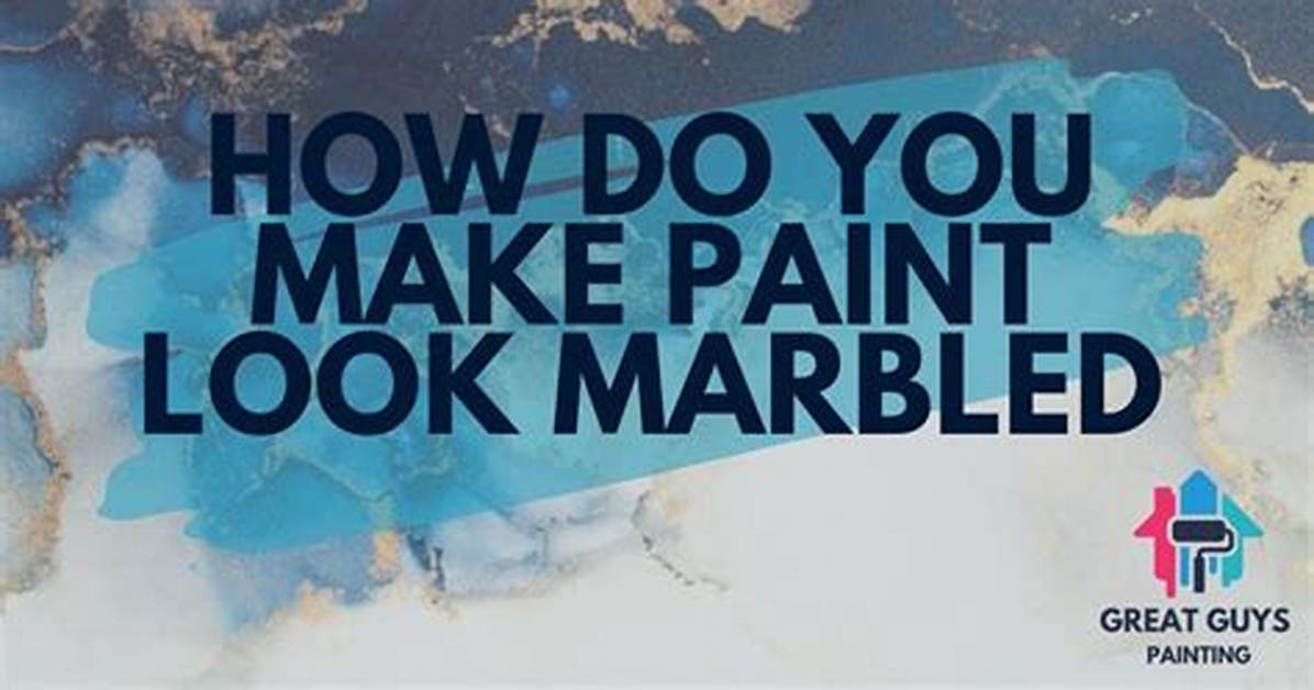 How Do You Make Paint Look Like Leather?