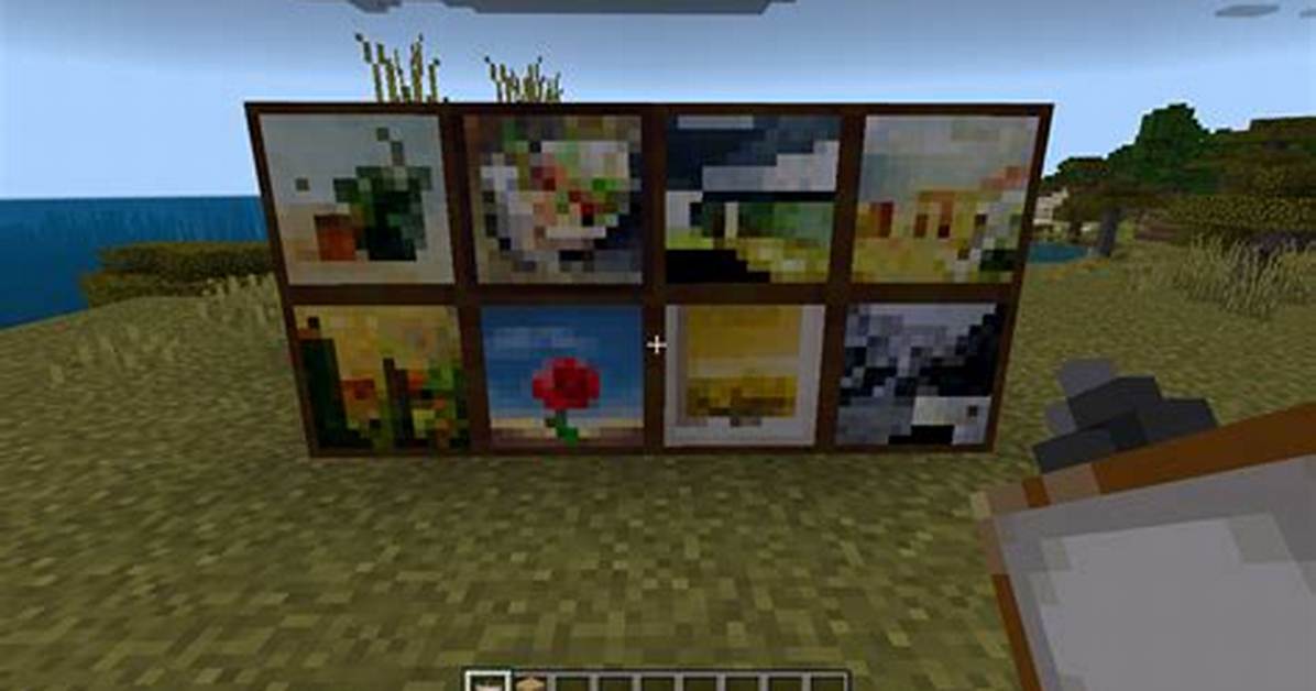 How Do You Make Paintings in Minecraft