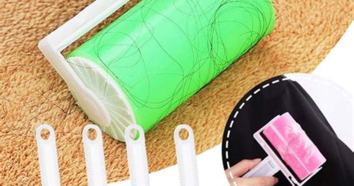 How Do You Make Reusable Lint Rollers Sticky Again?