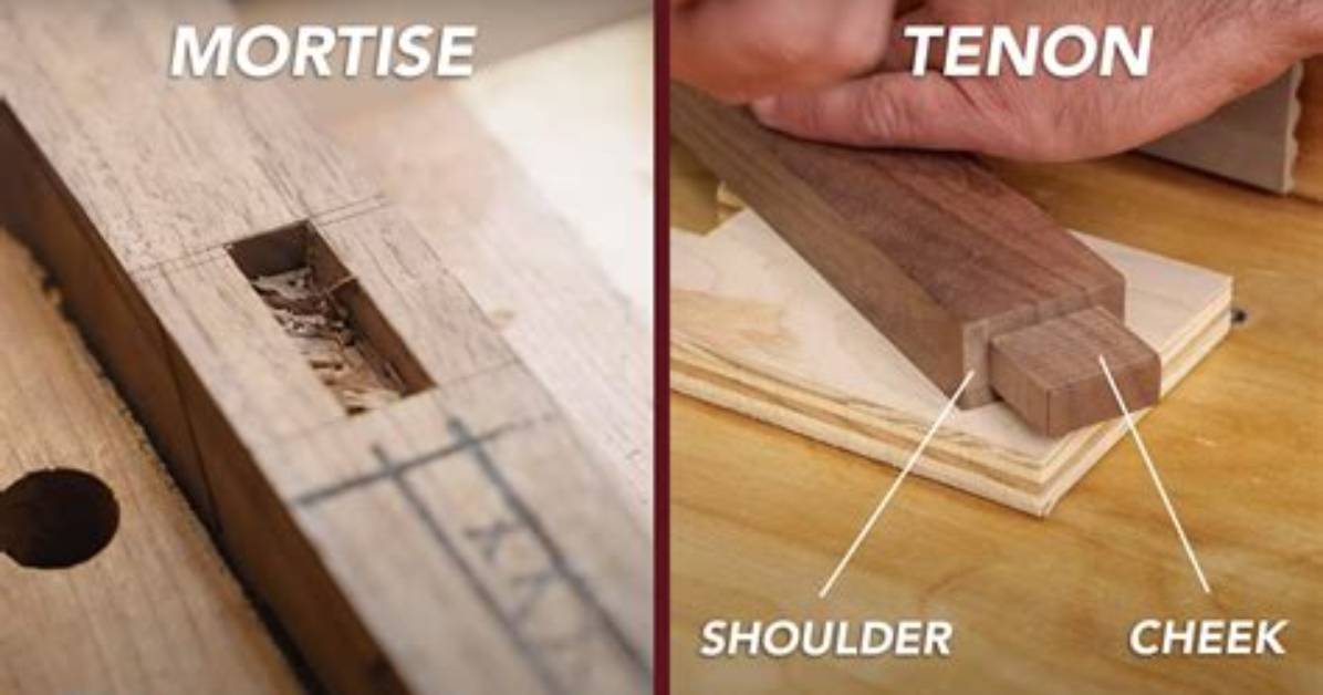 How Do You Mark a Tenon