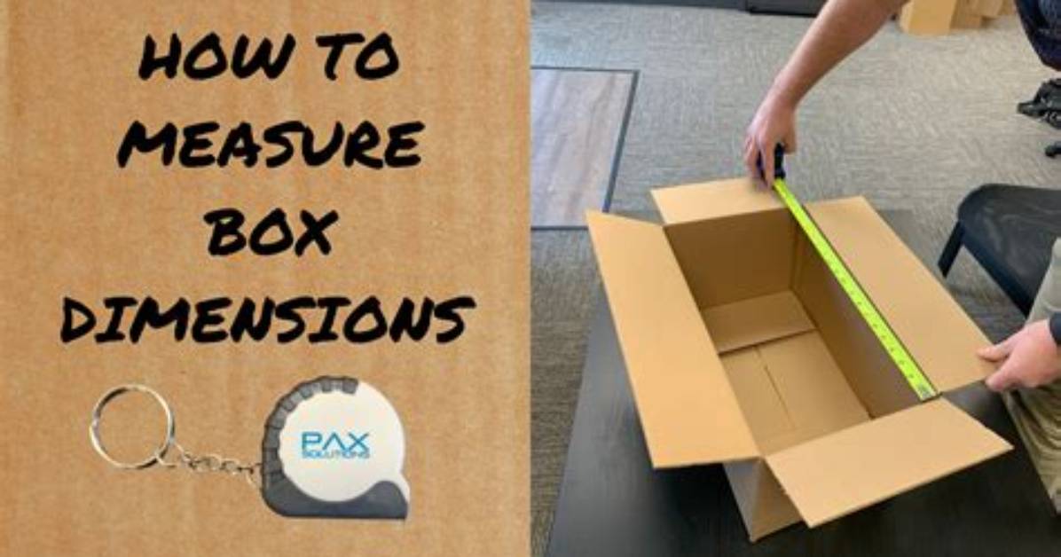 How Do You Measure a Box