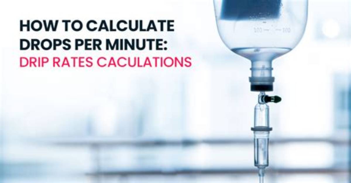 How Do You Measure Drops