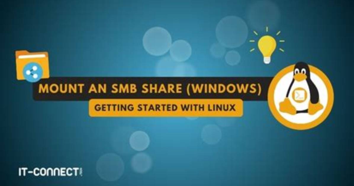How Do You Mount Windows Share in Linux Permanently?