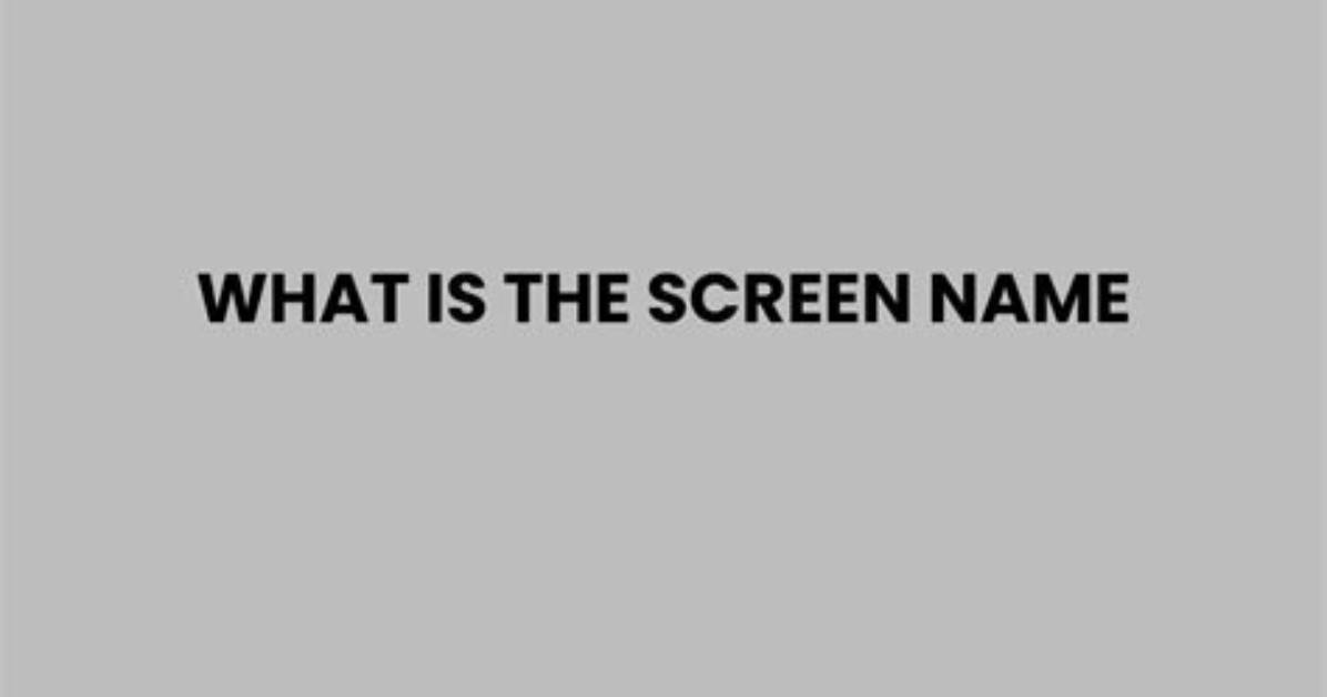 How Do You Name a Screen in Linux?