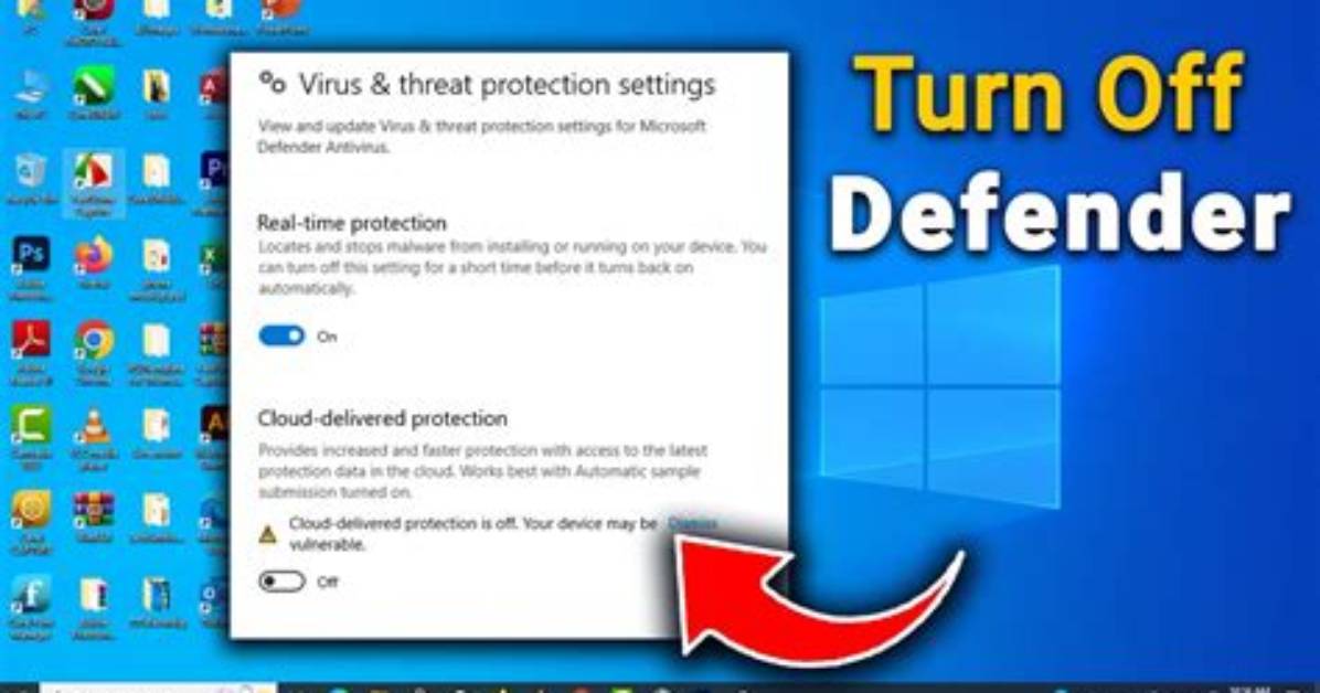 How Do You off Windows Defender Windows 7?