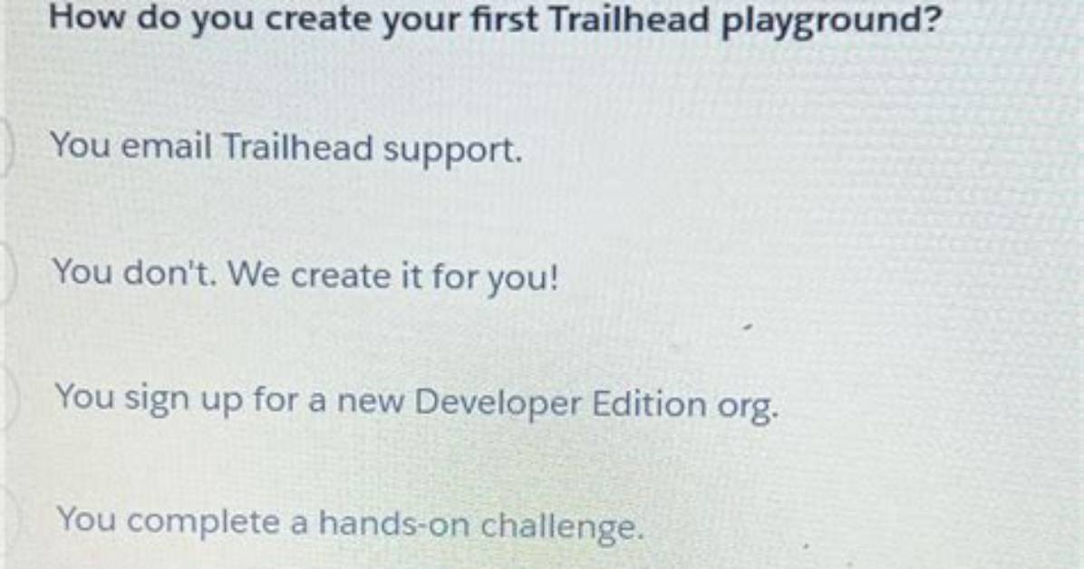 How Do You Open a Trailhead Playground