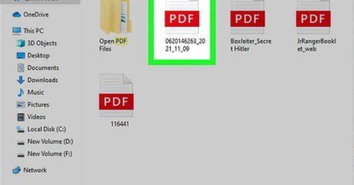 How Do You Open Pdf Files in Windows 10?