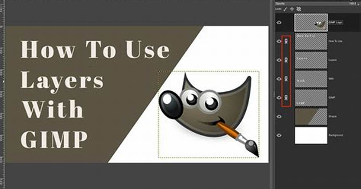 How Do You Overlay Layers in Gimp?