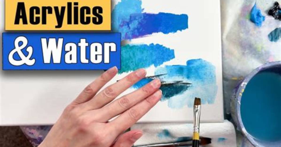 How Do You Paint with Water Based Paint