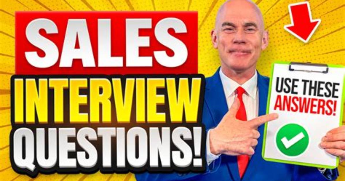 How Do You Pass a Sales Interview