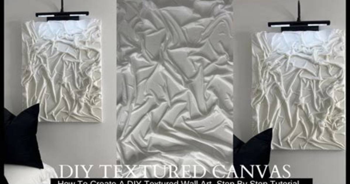How Do You Paste a Canvas on a Wall