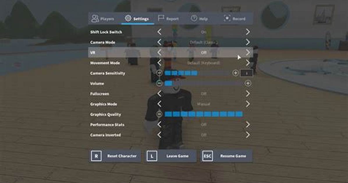How Do You Play Vr on Roblox