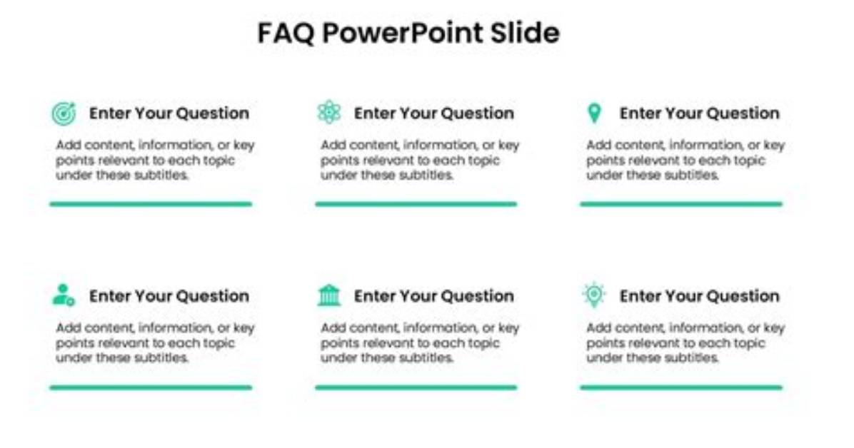 How Do You Present a Faq?