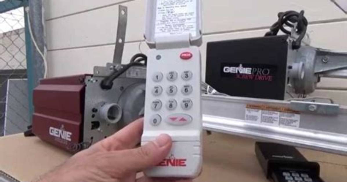 How Do You Program a Genie Blue Max Garage Door Opener