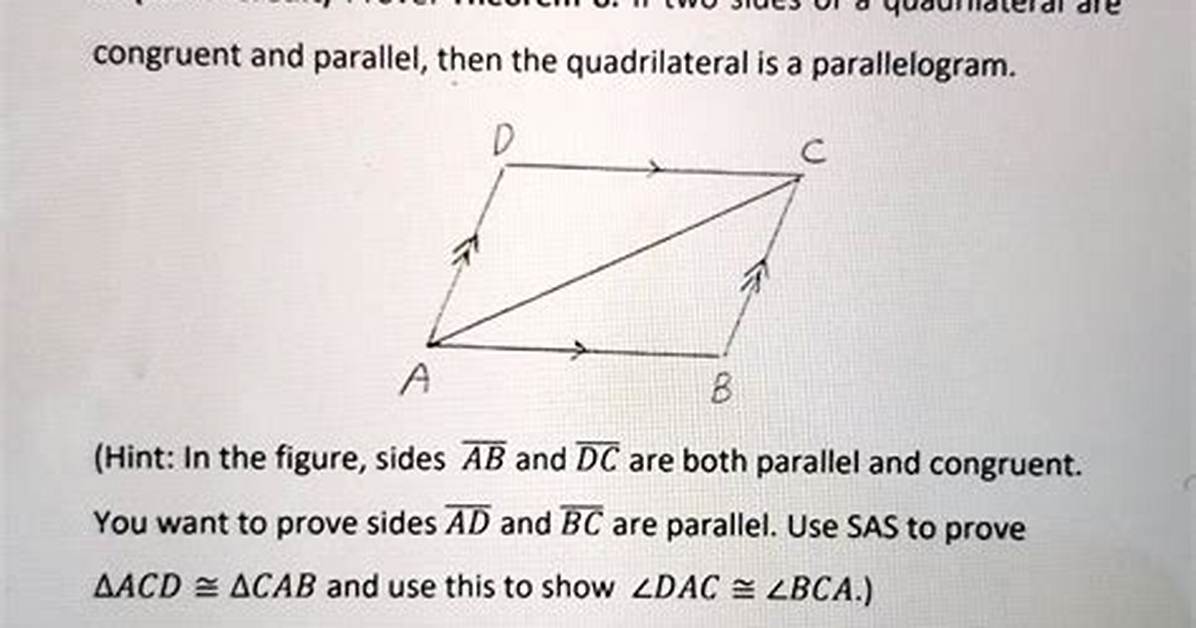 How Do You Prove Side Side
