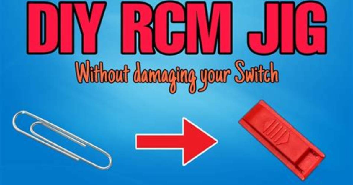 How Do You Rcm a Jig
