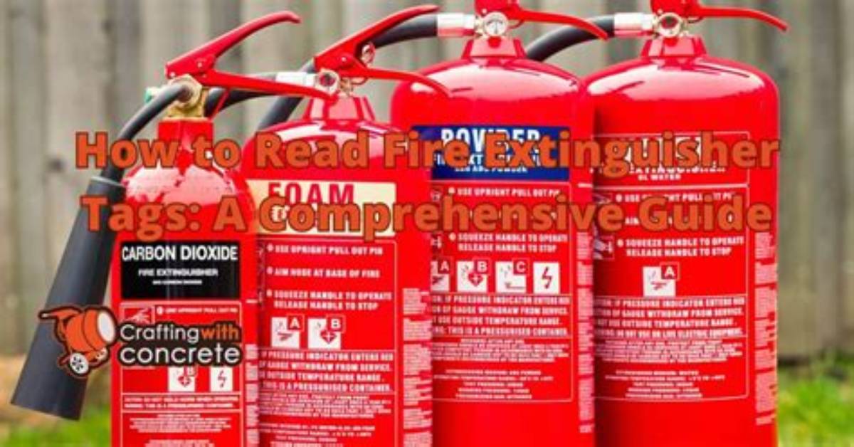 How Do You Read a Fire Extinguisher Label?
