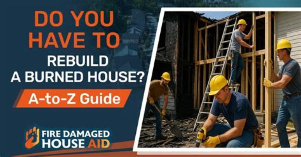 How Do You Rebuild a Fire Damaged House?