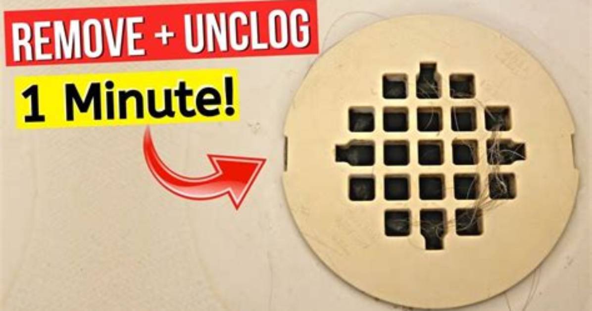 How Do You Remove a Shower Stall Drain?
