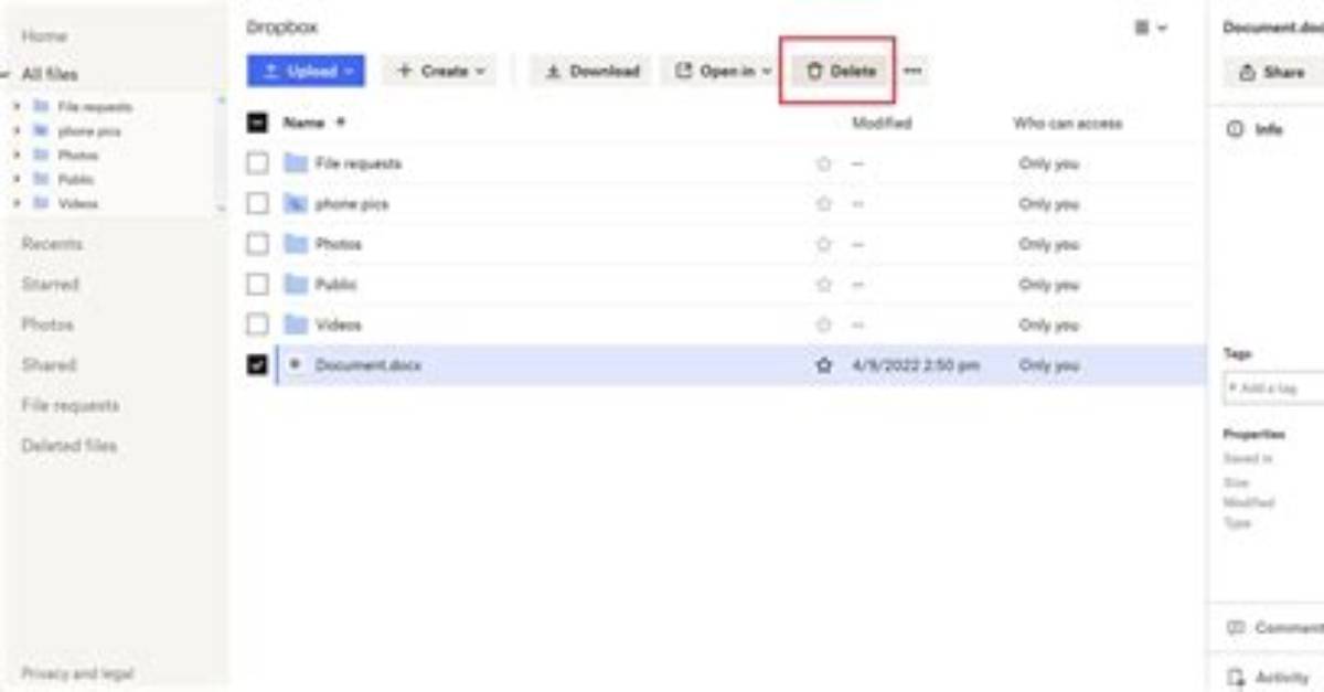How Do You Remove Files from Dropbox Without Deleting Them?