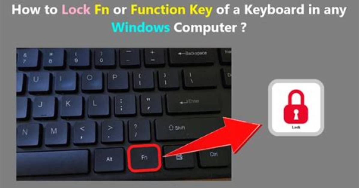 How Do You Remove Fn Lock in Dell?