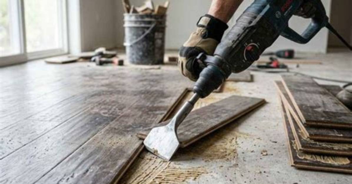 How Do You Remove Glued Down Rubber Backed Carpet
