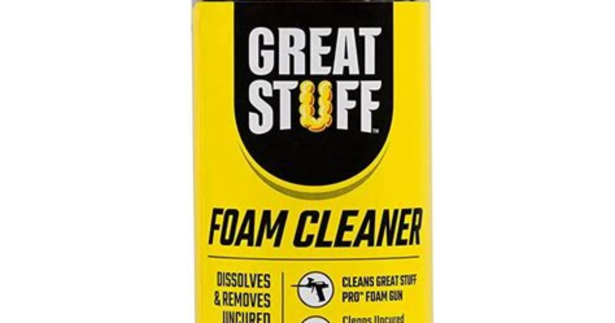 How Do You Remove Great Stuff Foam from Brick