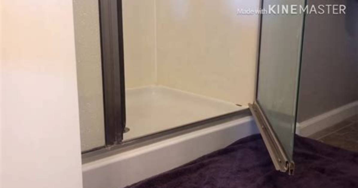 How Do You Replace a Shower Door Track?