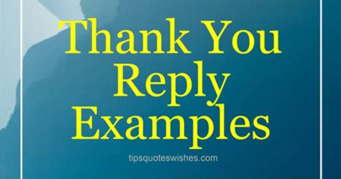 How Do You Reply to Merci?