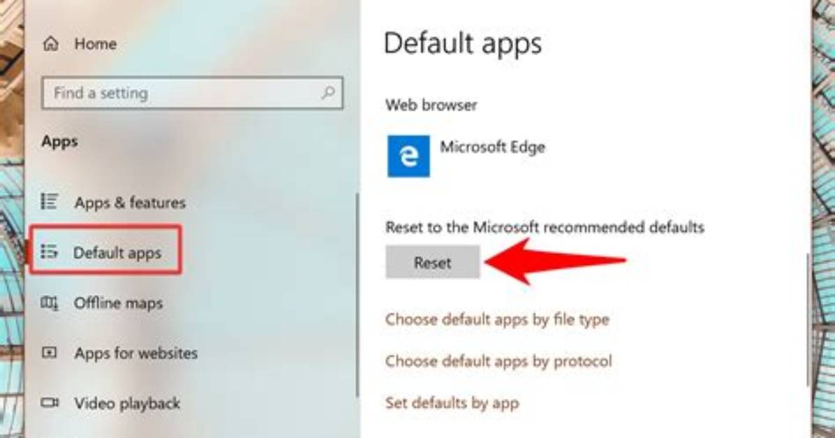 How Do You Reset Default Programs in Windows 7?