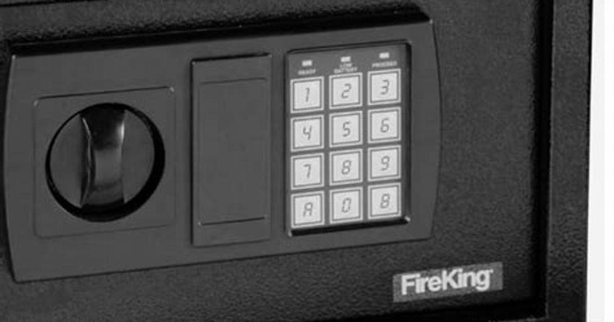 How Do You Reset Fireking Safe