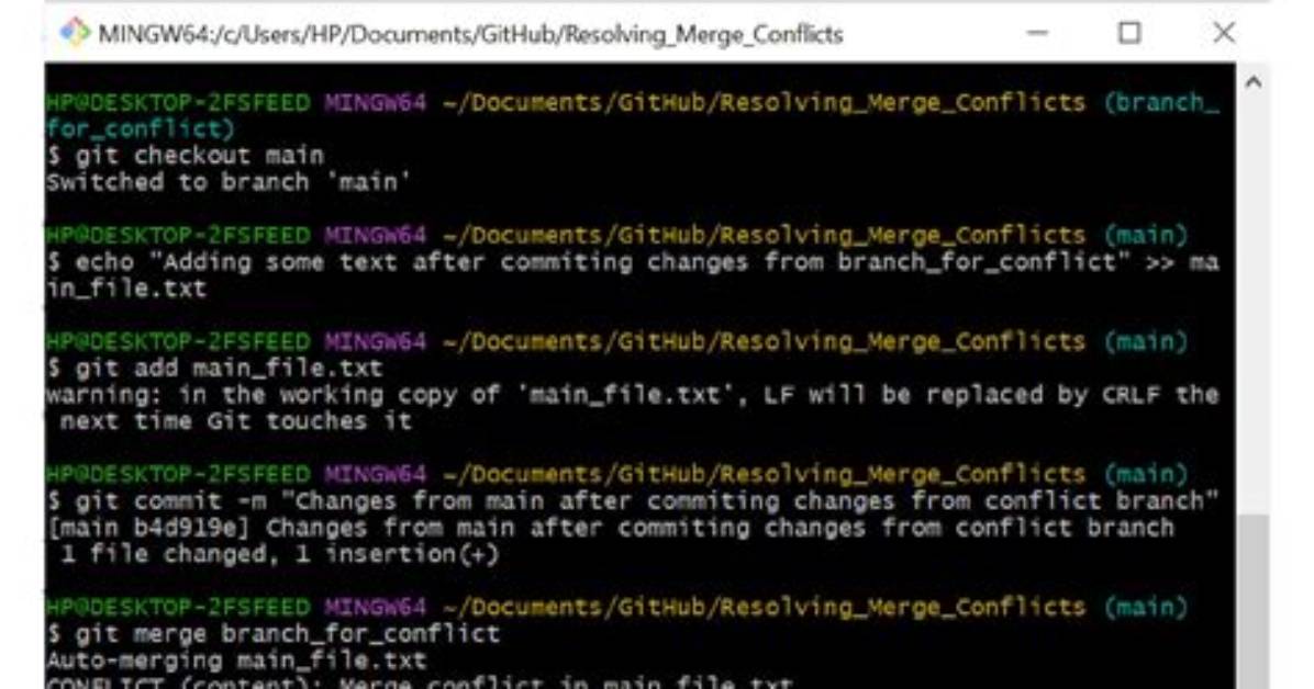 How Do You Resolve Merge Conflicts in Egit