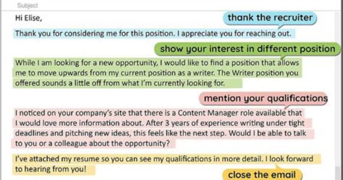 How Do You Respond to a Recruiter Availability?
