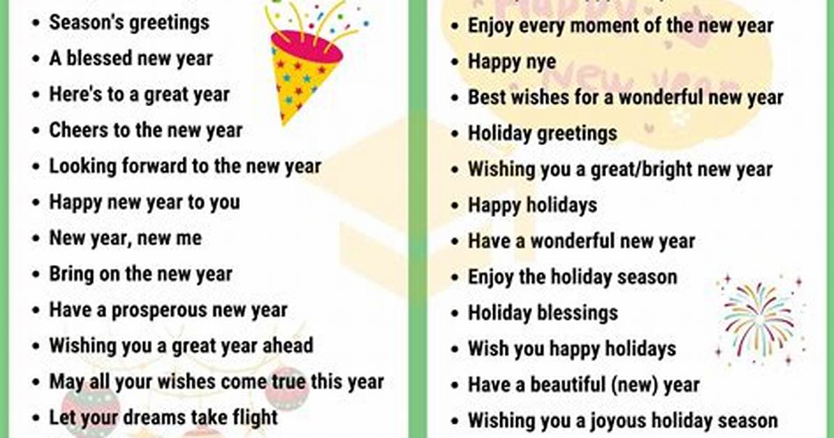 How Do You Say the Year