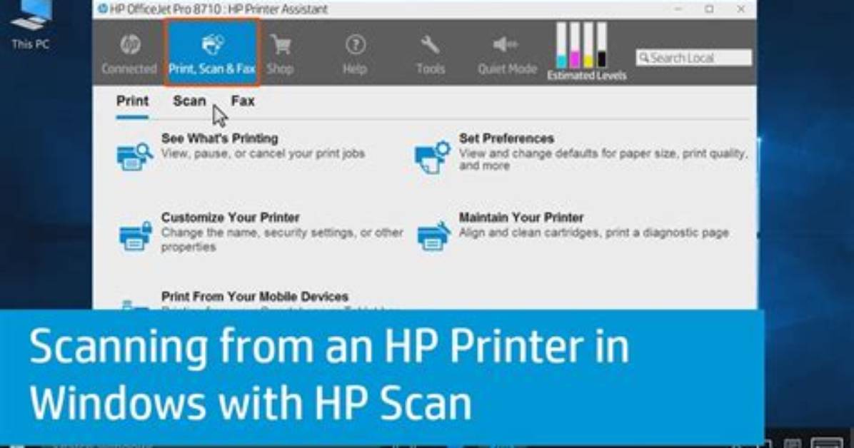 How Do You Scan from a Printer to a Laptop?