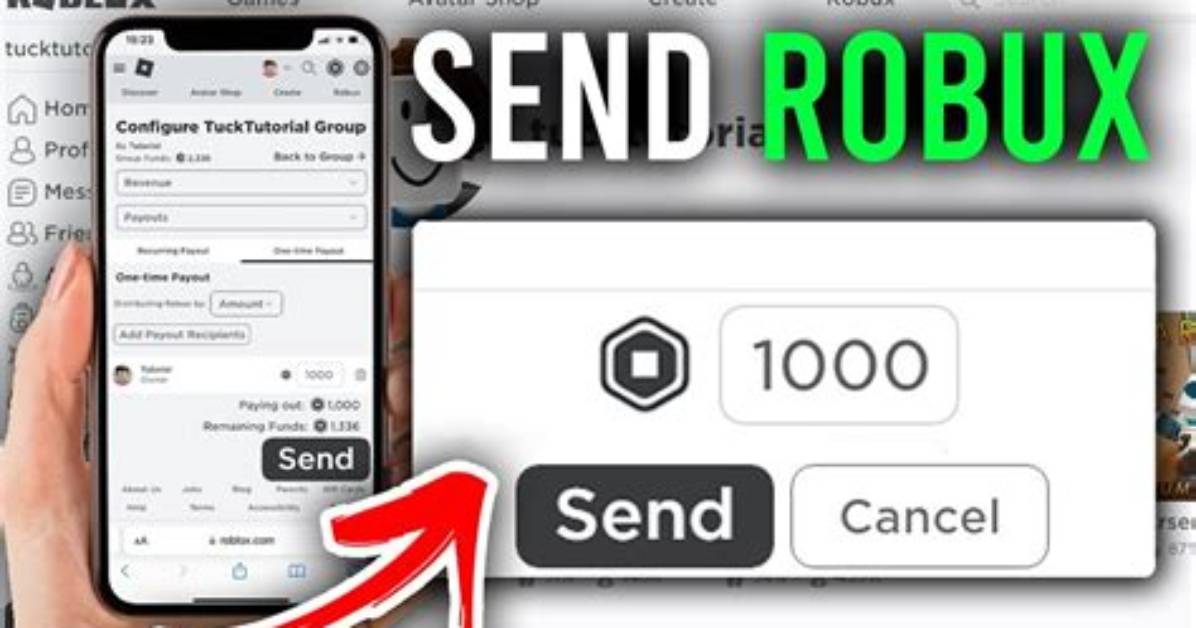 How Do You Send Robux on Roblox