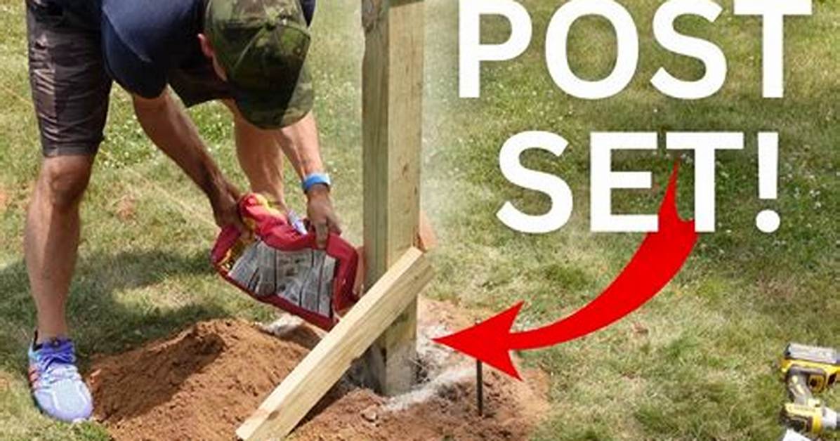 How Do You Set Posts for a Pond Dock?