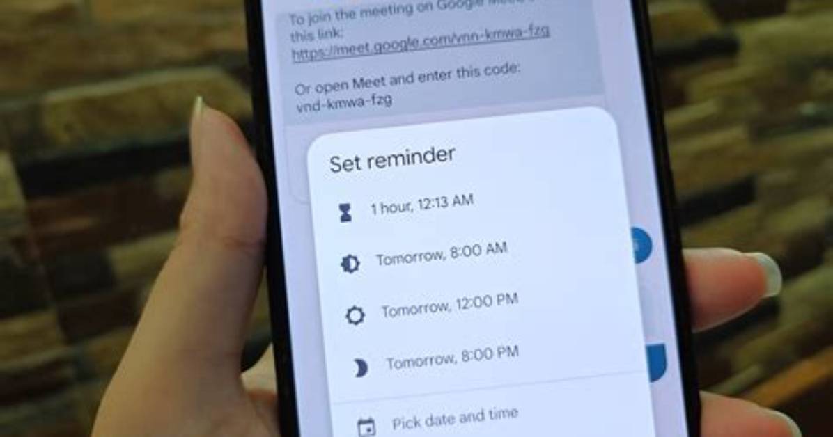 How Do You Set Reminders on Android?