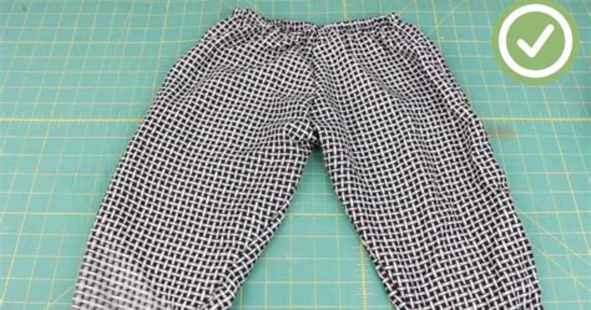 How Do You Sew Trousers