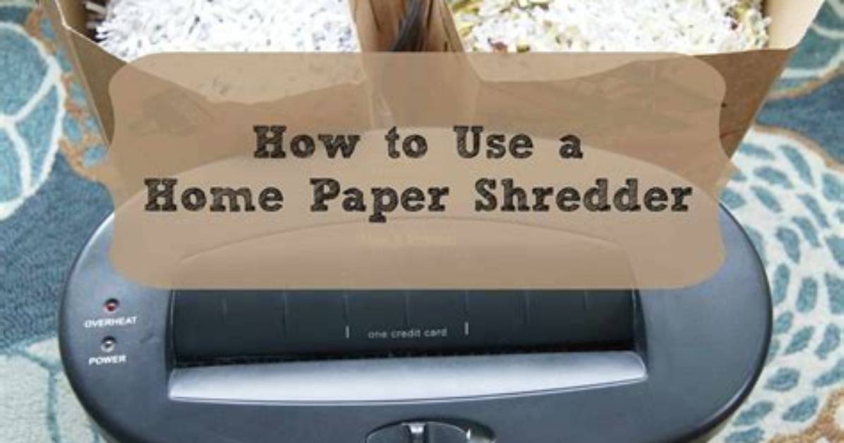 How Do You Shred a Newspaper Without a Shredder